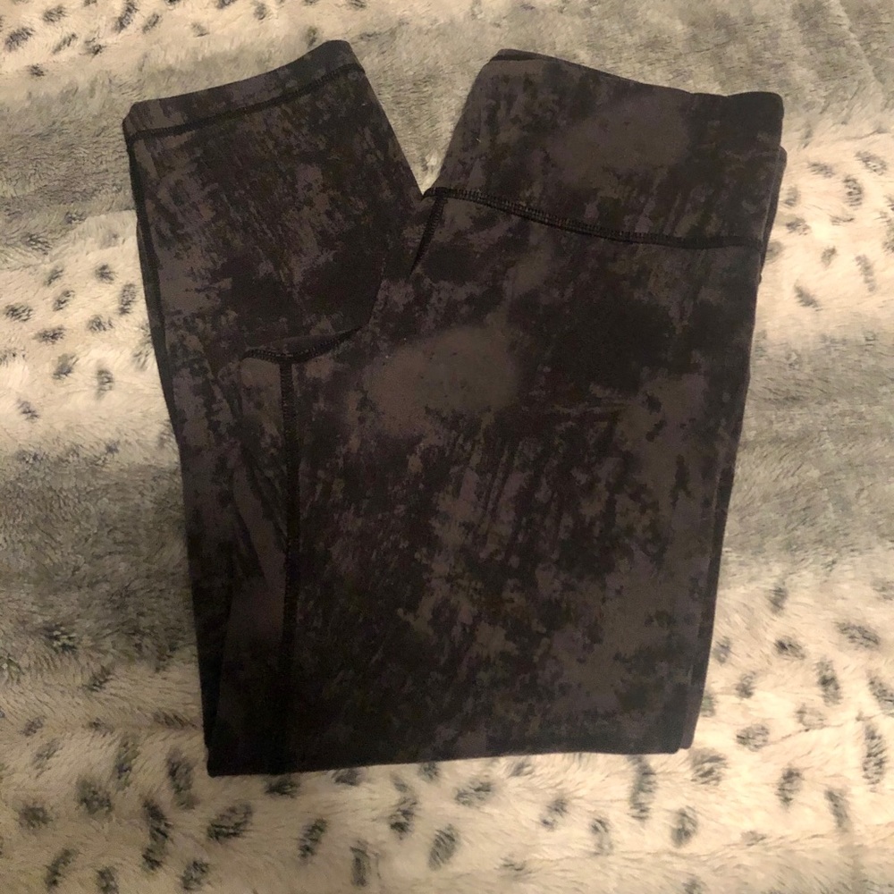 Gray & Black Lululemon leggings